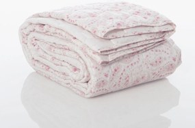 Κουβερλί Υπέρδιπλο (230x240) 2 Όψεων Nef-Nef Premium Mirelle Ecru - Pink