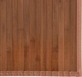 vidaXL Χαλί Ορθογώνιο Καφέ 80 x 200 εκ. Μπαμπού