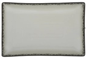 Πιατέλα Σερβιρίσματος Ορθογώνια (21x10.5) Estia Pearl Grey 07-16449