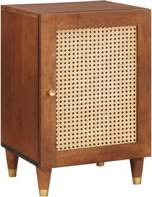 vidaXL Ντουλάπι Μπάνιου Καφέ 38 x 33,5 x 58 εκ. Επεξεργασμένο ξύλο