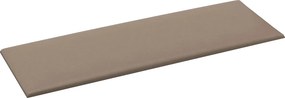 vidaXL Κεφαλάρι Τοίχου 12 pcs Καπουτσίνο 90 x 30 cm ύφασμα