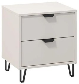 Bedside Table Lucca NO2F Cashmere 48x40x52 cm