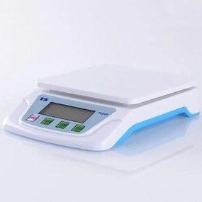 TS200 Ψηφιακή Ζυγαριά Κουζίνας 1gr/10kg Μπλε