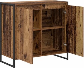 vidaXL Βοηθητικό ντουλάπι Παλιό Ξύλο 79 x 36 x 75 εκ