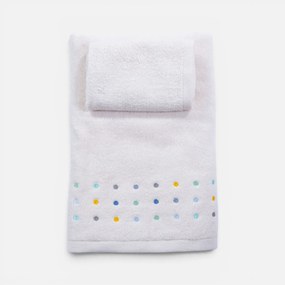 Παιδικές Πετσέτες (Σετ 2τμχ) Nef-Nef Homeware Baby Dots Ecru/Blue 420gsm