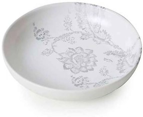 Πιάτο Βαθύ Osaka 673141 22cm White-Grey Marva Ceramic