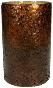 Κηροπήγιο Amber Γυαλί 12x12x20cm - Γυαλί - 05152855