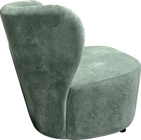 Πολυθρόνα Veridian pakoworld ύφασμα σε φυστικί απόχρωση 63x70x66εκ