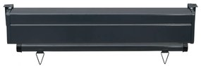vidaXL Σκίαστρο Βεράντας Πλαϊνό Κόκκινο 80 x 250 εκ.