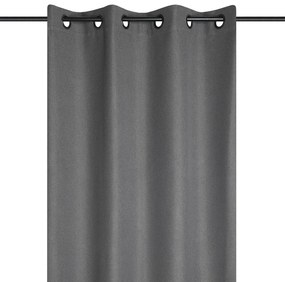 Κουρτίνα (140x260) Με Τρουκς S-F Portland Souris R6C814003