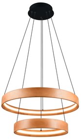 Φωτιστικό Κρεμαστό Trio Lighting LYNWOOD 355039130 Wood Coloured 3000K