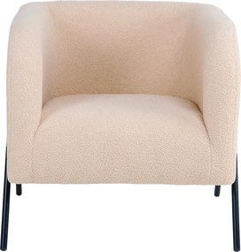 Πολυθρόνα (92x60x92) Spitishop Bergen Beige
