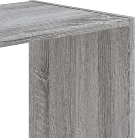 vidaXL Βιβλιοθήκη Γκρι Sonoma 68,5x32x75 κ. από Επεξεργ. Ξύλο