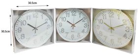 Ρολόι Τοίχου Ø30cm – Wall Clock Ø30cm