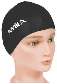 Σκουφάκι Πισίνας Amila Basic Μαύρο 47013