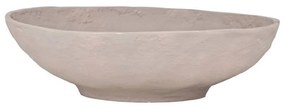 Διακοσμητικό Μπωλ Forleyet 427052 26x7,5cm Beige Eglo Aluminium