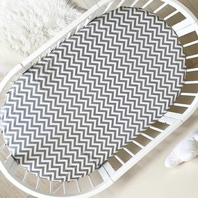 Κατωσέντονο με λάστιχο Ziggy Grey για Nika Bed / Smart Bed Ingvart