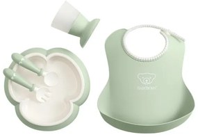 BabyBjorn Βρεφικό Σετ Φαγητού Powder Green