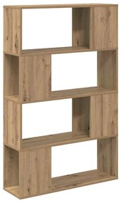 vidaXL Κέντρο ψυχαγωγίας Καφέ 80 x 24 x 124 εκ Επεξεργασμένο ξύλο