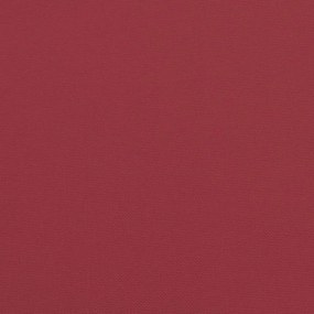 Μαξιλάρι Παλέτας Μπορτντό 60 x 40 x 12 εκ. Υφασμάτινο - Κόκκινο