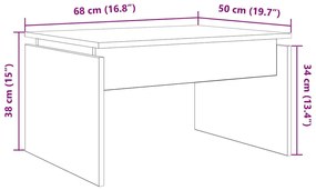 ΤΡΑΠΕΖΑΚΙ ΣΑΛΟΝΙΟΥ ΠΑΛΙΟ ΞΥΛΟ 68 X 50 X 38 ΕΚ. ΑΠΟ ΜΟΡΙΟΣΑΝΙΔΑ 856628