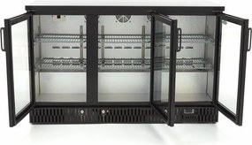 Drinks Fridge - 3 Hinged Doors - 6 Adjustable Shelves
