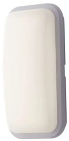 Φωτιστικό Τοίχου - Απλίκα Shelly LED-SHELLY-Q-MW BCO 20W Led Με Αισθητήρα 29,6x14,6x7,6cm White Inte