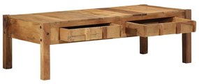 vidaXL Τραπεζάκι σαλονιού with Drawer Καφέ 110 x 55 x 35 cm