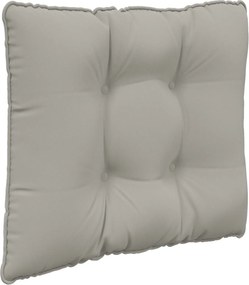 vidaXL Μαξιλάρι Καναπέ Εξωτερικού Χώρου 3 pcs Γκρι Πολυεστέρας