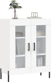 vidaXL Ντουλάπι Λευκό 69,5 x 34 x 90 εκ. από Επεξεργασμένο Ξύλο