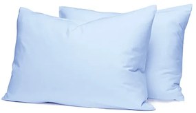 Μαξιλαροθήκες 50x70 Σετ 2 Τεμ. Sunshine Home Cotton Feelings 103 Light Blue