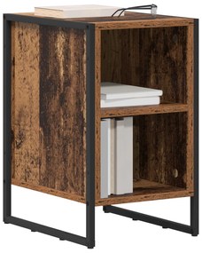 vidaXL Κομοδίνο 2 pcs Παλιό Ξύλο 39.5 x 30 x 50 εκ Επεξεργασμένο ξύλο