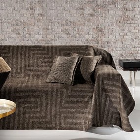 Ριχτάρι Aberon Wenge Guy Laroche Τριθέσιο 180x300cm Chenille,Βαμβάκι,Polyester