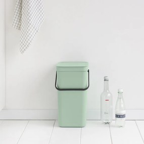 Кош за смет за разделно събиране Brabantia Sort&Go 16L, Jade Green