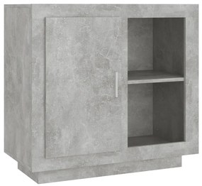 vidaXL Συρταριέρα Γκρι Σκυροδέματος 80 x 40 x 75 εκ.