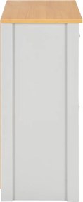 vidaXL Μπουφές Γκρι 79 x 35 x 81 εκ.