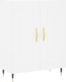 vidaXL Ντουλάπι Λευκό 69,5x34x180 εκ. από Επεξεργασμένο Ξύλο