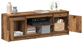 vidaXL Ντουλάπι TV Καφέ 139.5 x 34 x 50 εκ Επεξεργασμένο ξύλο