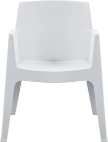 ΠΟΛΥΘΡΟΝΑ ΠΟΛΥΠΡΟΠΥΛΕΝΙΟΥ SLEEK HM6370.01 ΛΕΥΚΗ 68x63x82,5Υεκ.