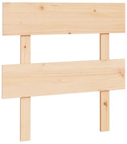 vidaXL Κεφαλάρι Κρεβατιού 78,5 x 3 x 81 εκ. από Μασίφ Ξύλο Πεύκου
