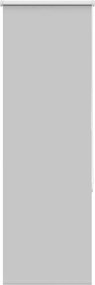 vidaXL Roller Blind Blackout ανοιχτό γκρι 40x150 cm Πλάτος υφάσματος
