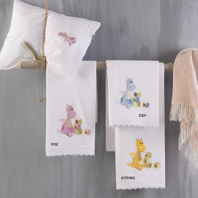 Σεντόνια Κούνιας (Σετ) Rythmos Baby Willy Λευκό