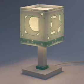 MoonLight Green κομοδίνου παιδικό φωτιστικό (63231H)