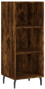 vidaXL Ντουλάπι Καπνιστή δρυς 34,5x34x180 εκ. από Επεξεργασμένο Ξύλο