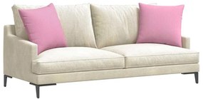 vidaXL Μαξιλάρι Καναπέ 2 pcs Ροζ 50 x 50 cm ύφασμα