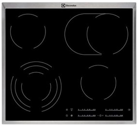 Electrolux EHF 46547 XK Κεραμική Εστία Αυτόνομη Inox 57.6x51.6εκ.