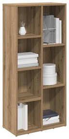 vidaXL Ντουλάπι βιβλίων Βελανιδιά τεχνίτη 50x25x104 cm