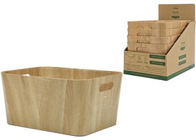 Καλάθι φυσικό/ξύλο/πλαστικό/χαρτί 40x30x20cm Σε 6 Χρώματα-06512497