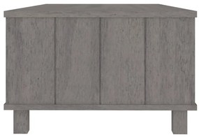 vidaXL Τραπεζάκι Σαλονιού HAMAR Αν. Γκρι 100x55x35εκ Μασίφ Ξύλο Πεύκου