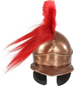 vidaXL Κράνος Πολεμιστή Αρχαιοελληνικό Ρέπλικα Αντικέ Χρώμα Χαλκού